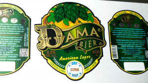 Rótulo Dama Bier